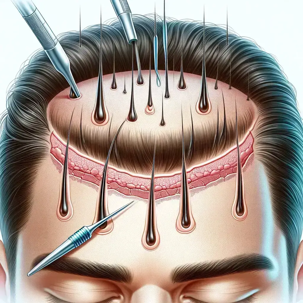 تقنية FUE في زراعة الشعر